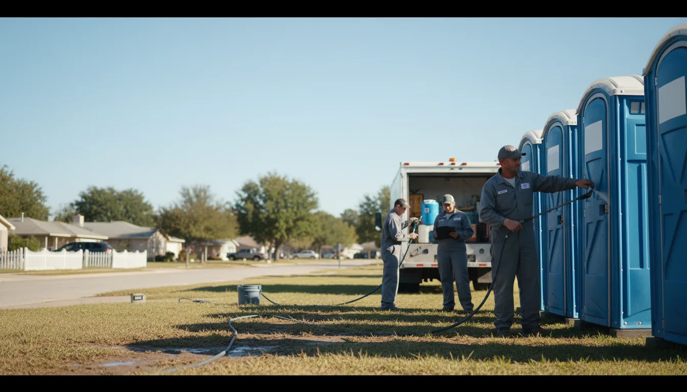 Long-Term Portable Toilet Rental in Hazel Green, AL near me